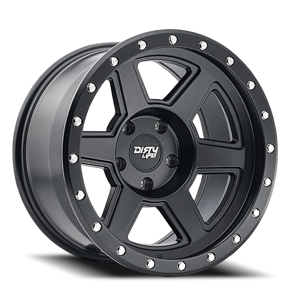 Dirty Life Race Wheels Compound 9315 Matte Black 20X10 8-170 -25Mm 125.2Mm