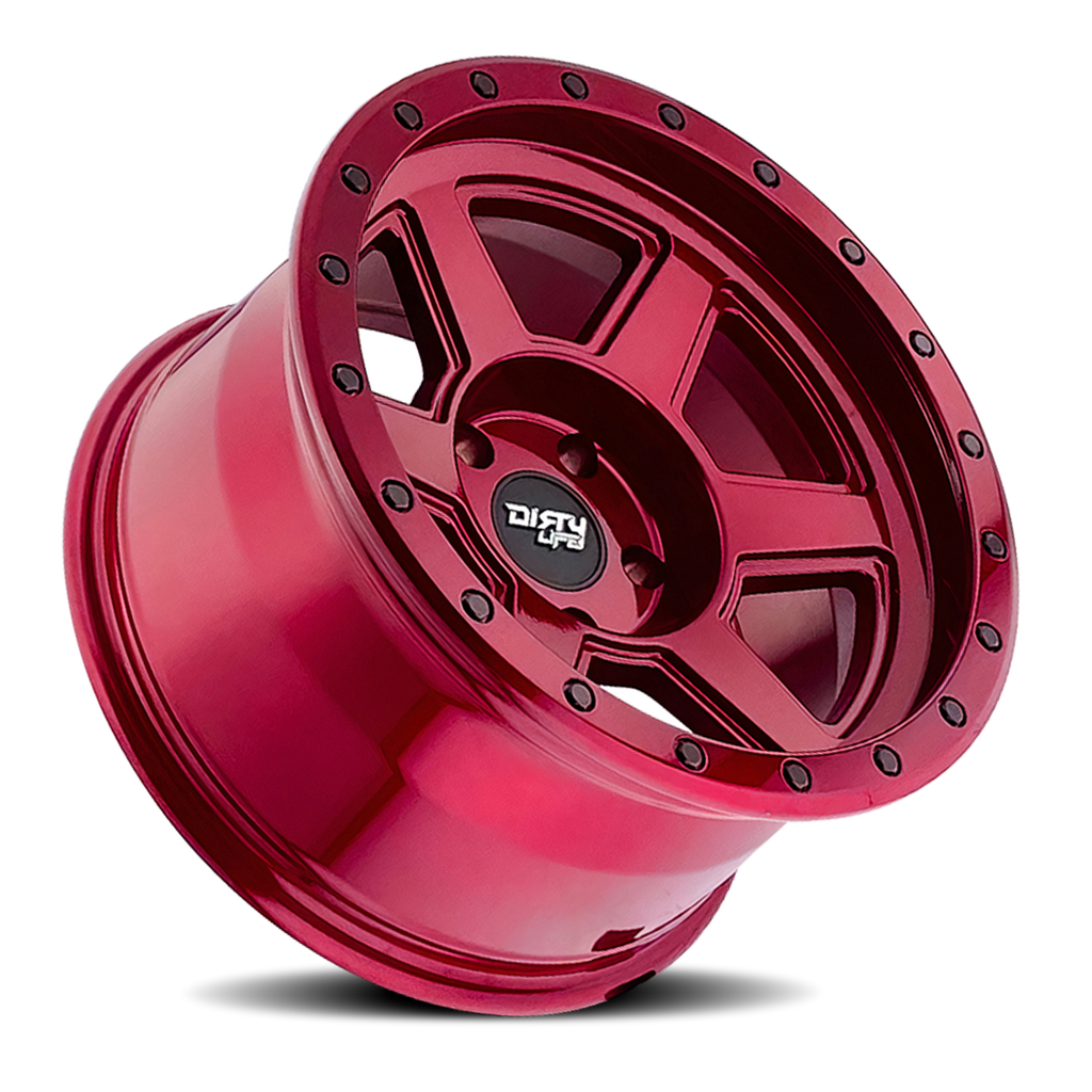 Dirty Life Race Wheels Compound 9315 Crimson Candy Red 20X10 8-170 -25Mm 125.2Mm