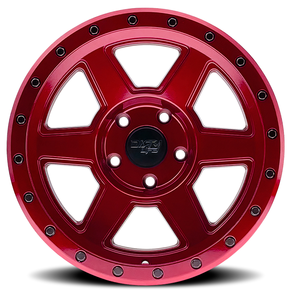 Dirty Life Race Wheels Compound 9315 Crimson Candy Red 20X10 8-170 -25Mm 125.2Mm