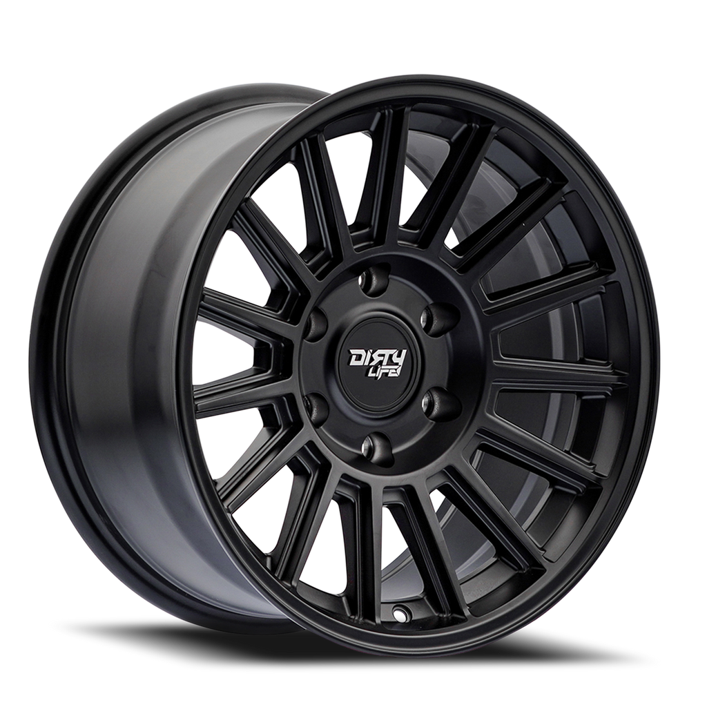 Dirty Life Race Wheels Journey 9316 Satin Black 17X8.5 5-127 0Mm 78.1Mm