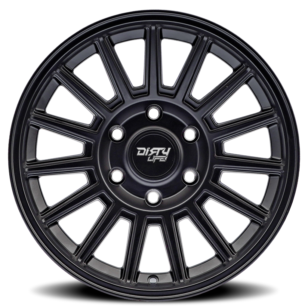 Dirty Life Race Wheels Journey 9316 Satin Black 17X8.5 5-127 0Mm 78.1Mm