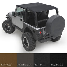 Load image into Gallery viewer, Extended Soft Top 97-06 Wrangler TJ Black Diamond Smittybilt