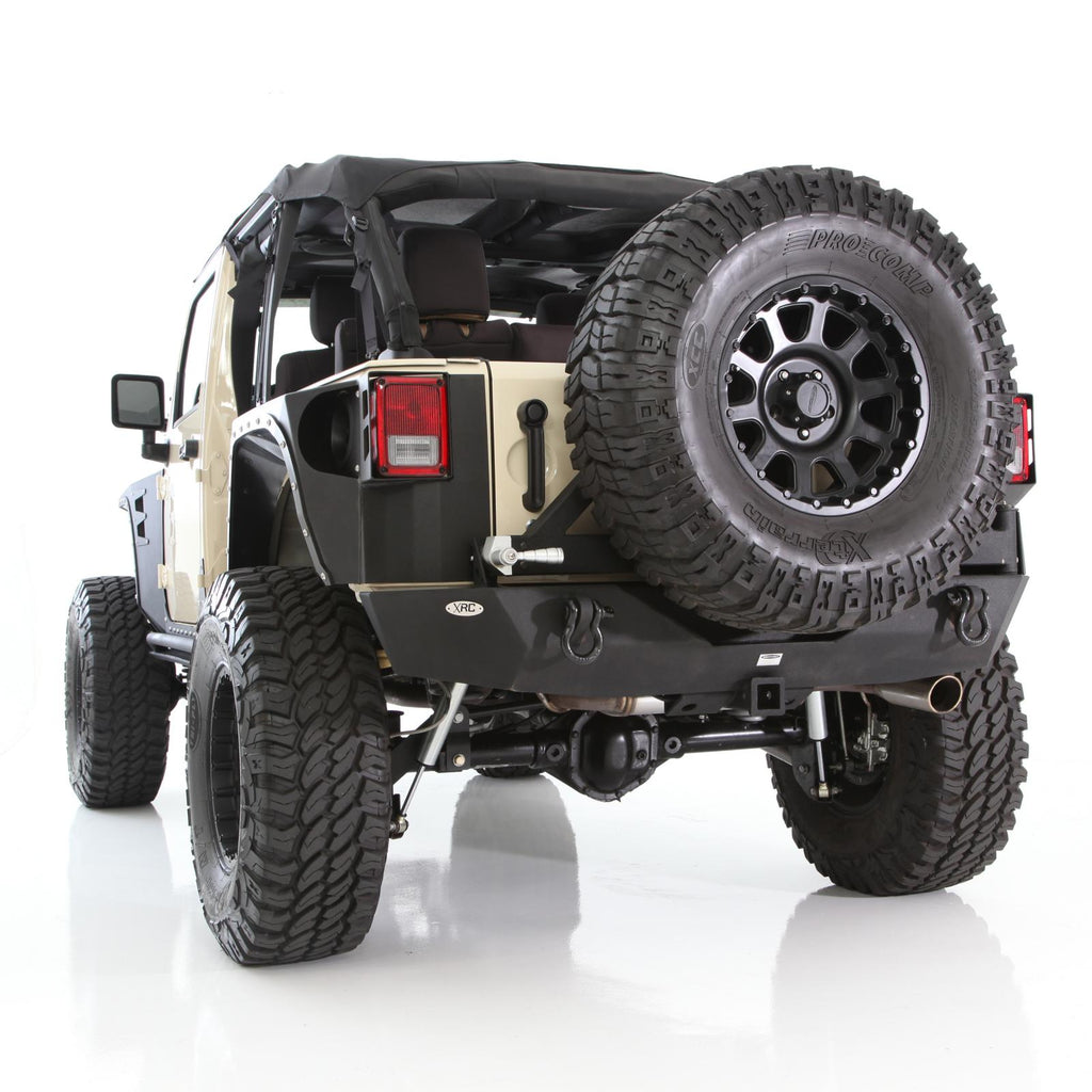 Extended Soft Top 10-18 Wrangler JK 4 DR Black Diamond Smittybilt