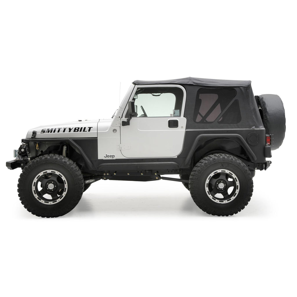 Jeep TJ Replacement Soft Top w/Tinted Windows 1997-2006 Wrangler TJ Black Diamond Smittybilt