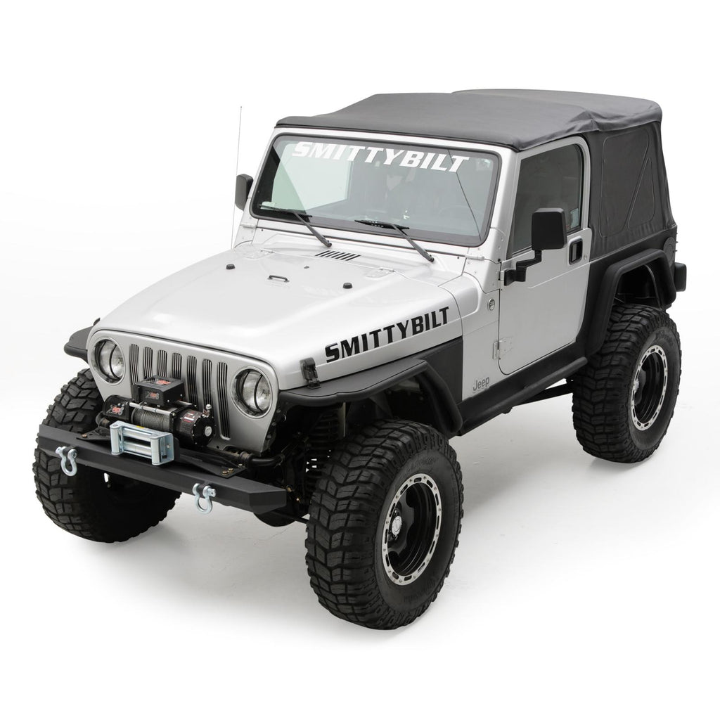 Jeep TJ Replacement Soft Top w/Tinted Windows 1997-2006 Wrangler TJ Black Diamond Smittybilt