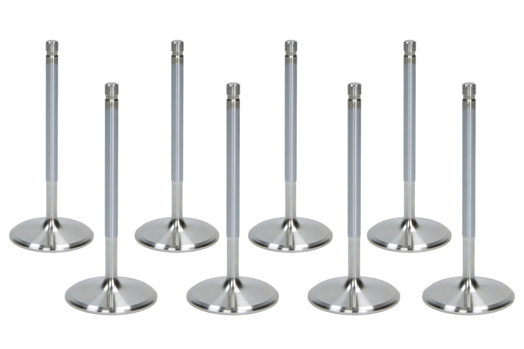 2.100 Intake Valves 8pk 8mm x 5.000 OAL - Air FLow Research 7256-8