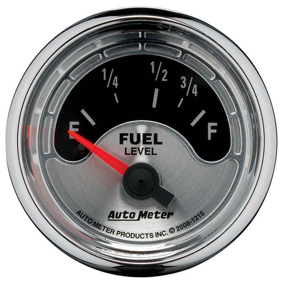 2-1/16 A/M Fuel Gauge 73-10 Ohms - AutoMeter 1215