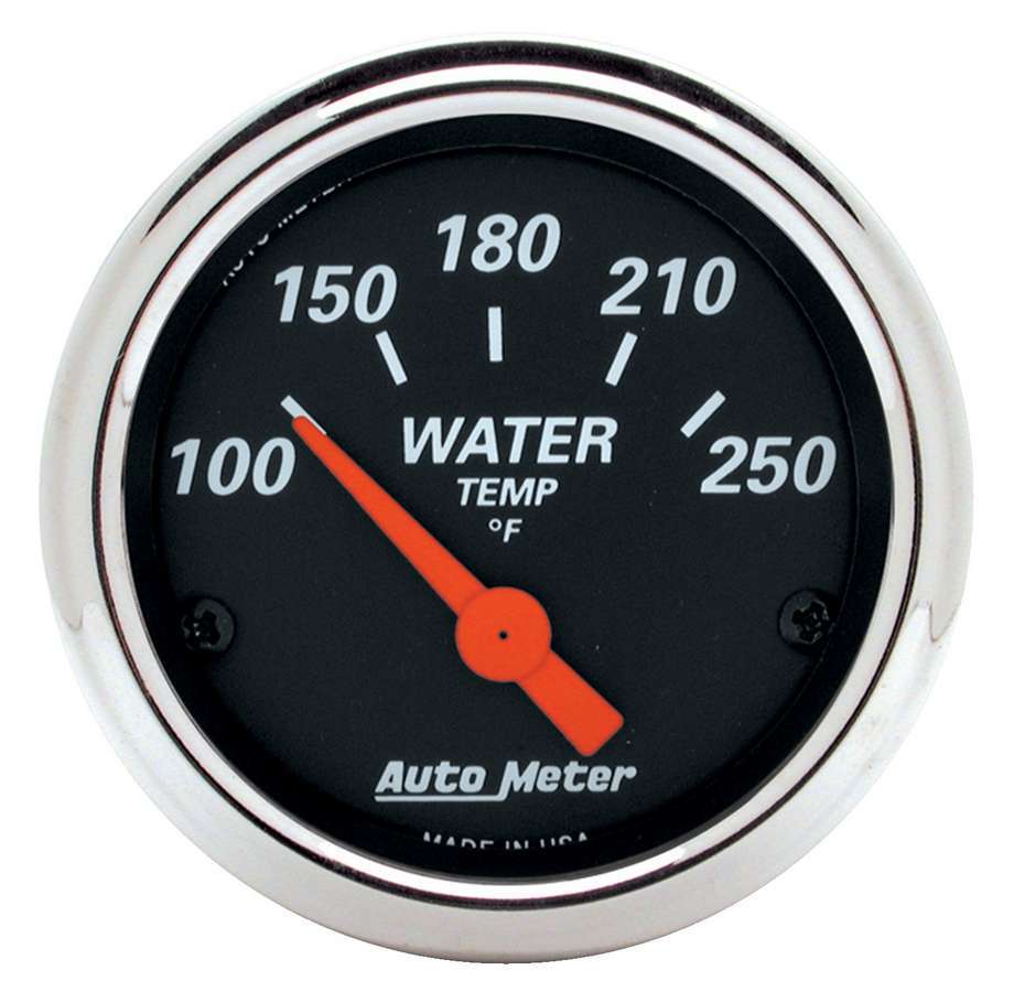 2-1/16 D/B Water Temp Gauge - 100-250 Deg. - AutoMeter 1436