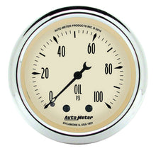 Load image into Gallery viewer, 2-1/16 A/B Oil Pressure Gauge 0-100 PSI - AutoMeter 1821