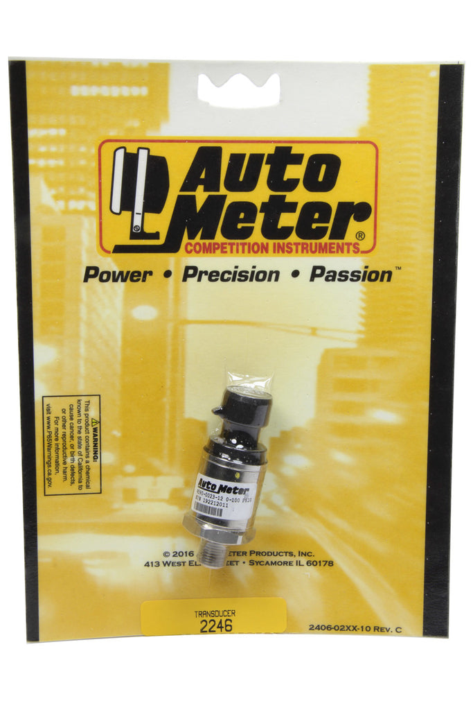 Fuel Pressure Sender - Full Sweep - AutoMeter 2246