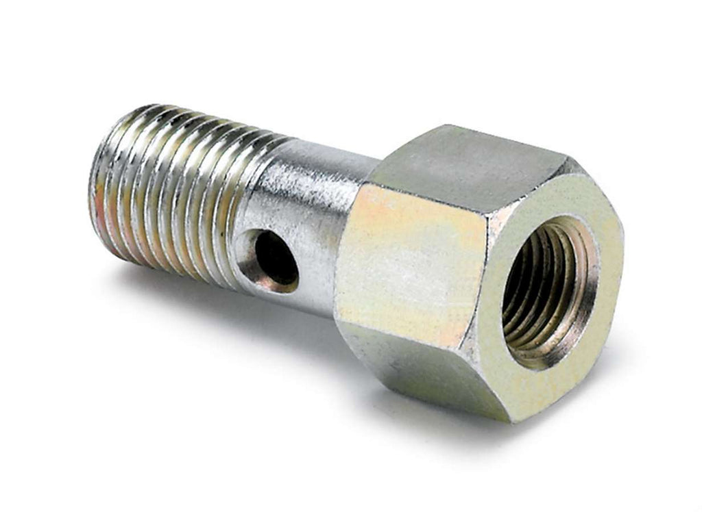 Fitting Adapter 12mm Banjo Bolt to 1/8 NPTF - AutoMeter 2276