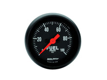 Load image into Gallery viewer, Z-Series 2-1/16in Fuel Pressure Gauge 0-100psi - AutoMeter 2663