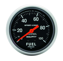 Load image into Gallery viewer, 0-100 Fuel Press Gauge - AutoMeter 3412