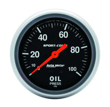 Load image into Gallery viewer, 0-100 Oil Pressure Gauge - AutoMeter 3421