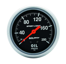 Load image into Gallery viewer, 0-200 Oil Pressure Gauge - AutoMeter 3422