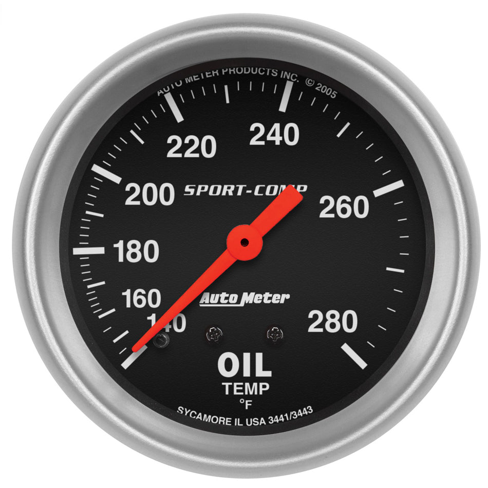 140-280 Oil Temp Gauge - AutoMeter 3441