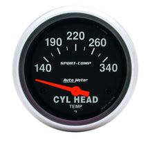 Load image into Gallery viewer, 100-340 Cyl. Head Temp. - AutoMeter 3536