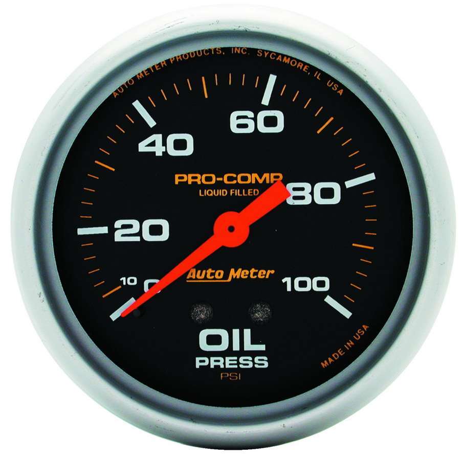 0-100 Oil Pressure Gauge - AutoMeter 5421