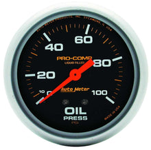 Load image into Gallery viewer, 0-100 Oil Pressure Gauge - AutoMeter 5421