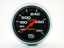 Load image into Gallery viewer, 140-280 Oil Temp Gauge with 12ft Capillary Tube - AutoMeter 5443