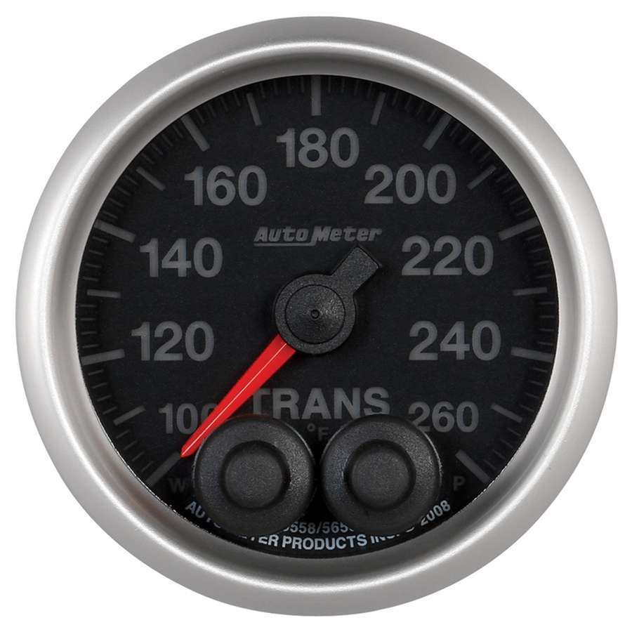 2-1/16 E/S Trans Temp. Gauge - 100-260 - AutoMeter 5658