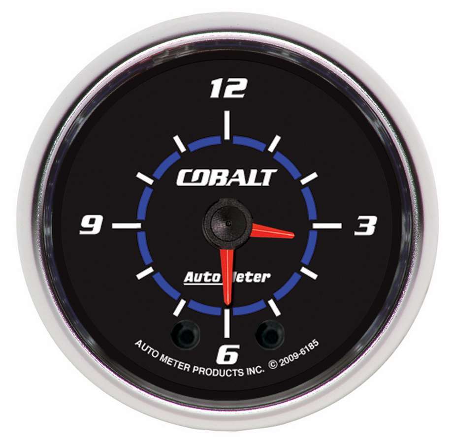 2-1/16 Cobalt Hi-Def Clock - AutoMeter 6185