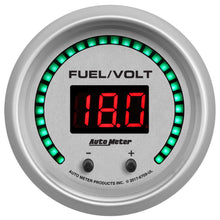 Load image into Gallery viewer, 2-1/16 Fuel/Volt Gauge Elite Digital UL Series - AutoMeter 6709-UL