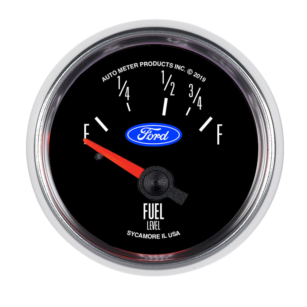 2-1/16 Fuel Level Gauge 73Ohms - 10Ohms - AutoMeter 880820