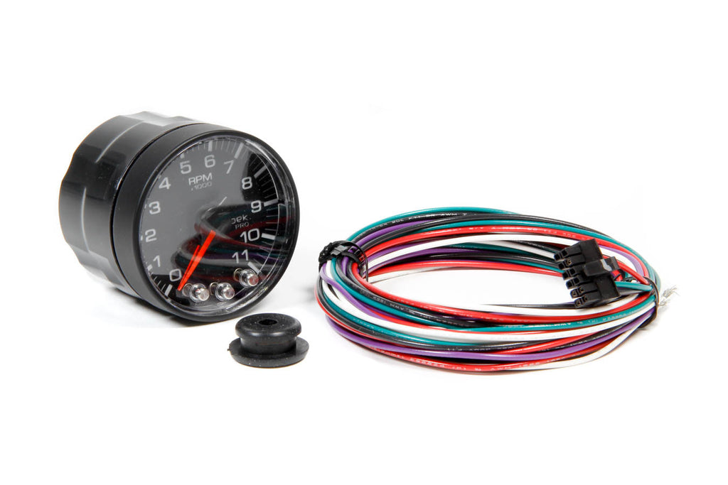 Spek-Pro 2-1/16 Tach w/ Shift Light & Peak Mem. - AutoMeter P336328