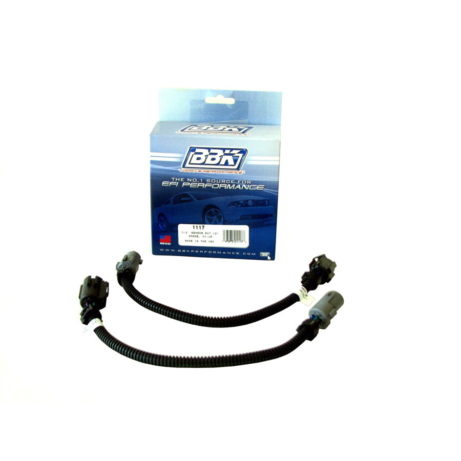 O2 Sensor Wire Extension Kit Pr 12in Dodge - BBK Performance Parts 1117