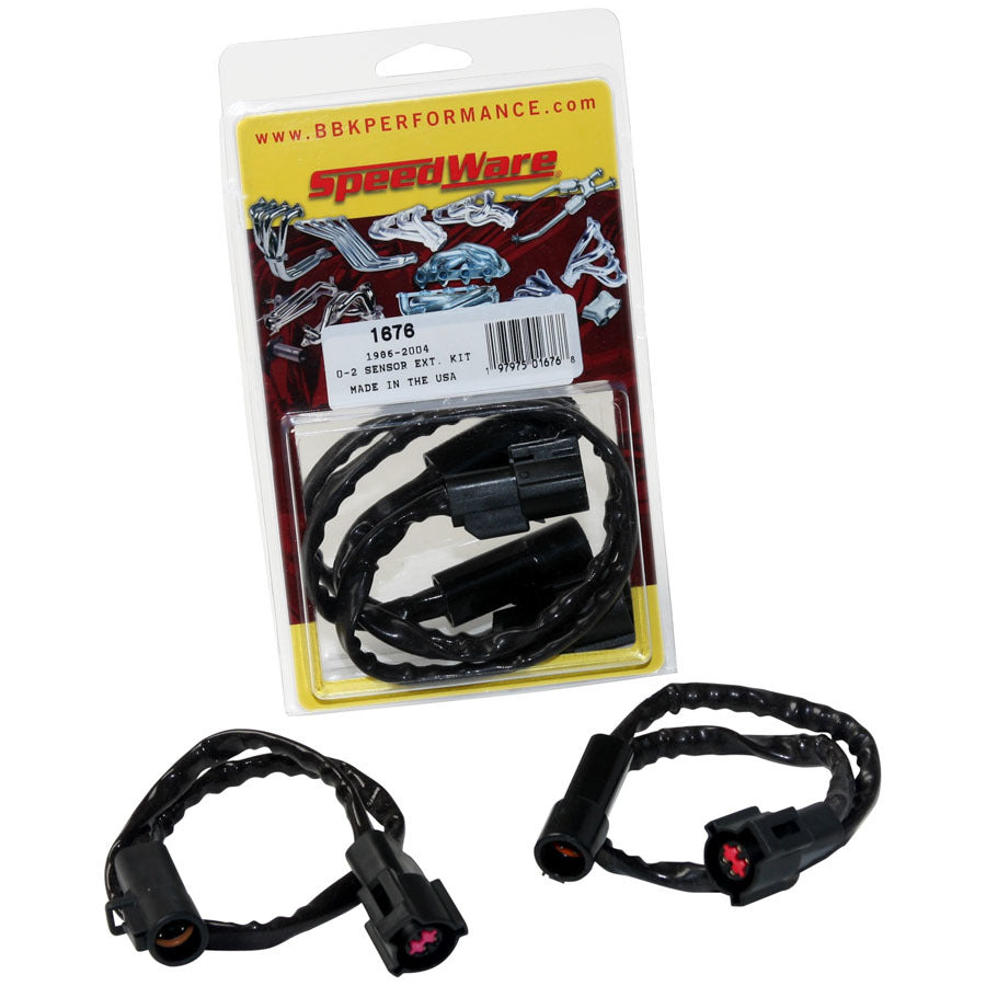 O2 Sensor Wire Extension Kit - 86-10 Mustang V8 - BBK Performance Parts 1676