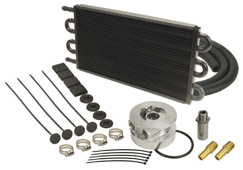 Chevy Small Block/Big Block Engine Oil Cooler - Derale 15503