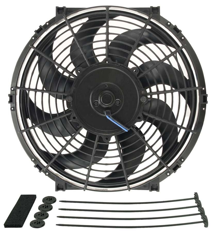 12in Tornado Electric Fan w/Standard Mount Kit - Derale 16622