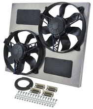 Load image into Gallery viewer, Dual RAD Fan w/Alum Shroud Assembly - Derale 16830