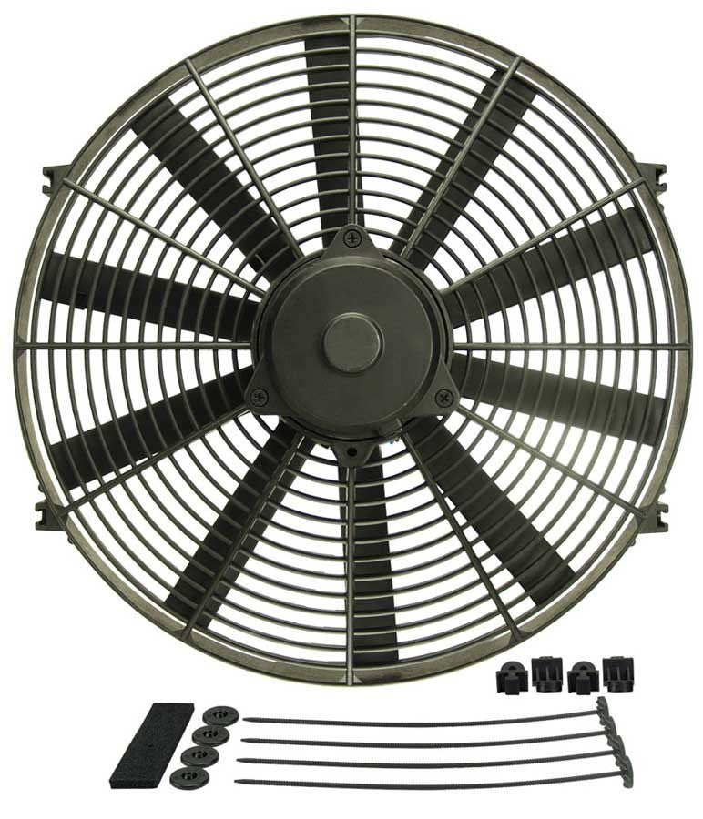 16 Straight Blade Electric Fan - Derale 16916