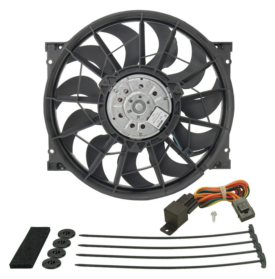 12in High Output RAD Fan Single Pusher - Derale 16925