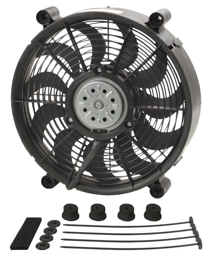 12in High Output Electrc Fan Standard Kit - Derale 18212