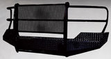 1 Pc Direct Fit W/Grille Grd and Grille Mesh W/OE Light Cutouts Black Steel - TrailFX FX3006