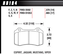 Load image into Gallery viewer, Performance Street Brake Pads - Hawk Performance HB194F.570