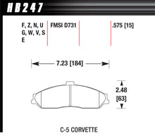 Load image into Gallery viewer, Performance Street Brake Pads (4) - Hawk Performance HB247N.575