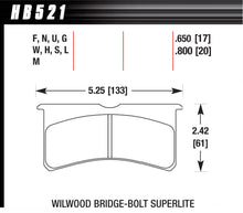 Load image into Gallery viewer, SL Bridgebolt DTC-70 - Hawk Performance HB521U.800