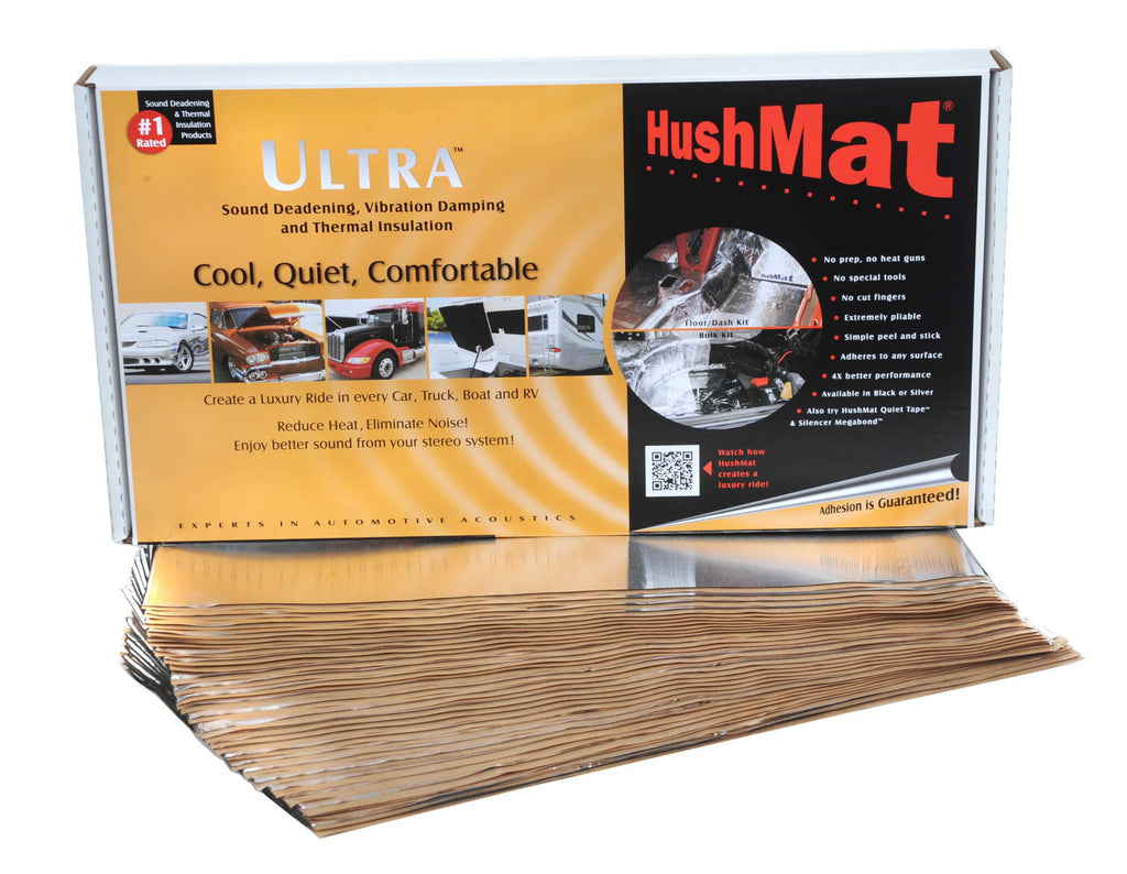 Ultra Bulk Kit- 30 pc 12in.x23in. Silver - Hushmat 10501