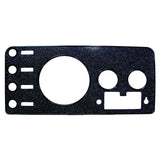 Dash Overlay Panel for 76-86 CJ-5, CJ-7, CJ-8; Black Textured, w/ Radio Opening - Crown Automotive Jeep Replacement J5457117