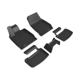 KAGU Floor Mat; Black; 5 pc.; 2 pc. Front Row; 3 pc. 2nd Row; - 3D MAXpider L1AD07701509