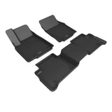 KAGU Floor Mat; Black; 3 pc.; 2 pc. Front Row; 1 pc. 2nd Row; - 3D MAXpider L1JP03201509