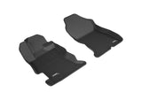 KAGU Floor Mat; Black; 2 pc.; Front; - 3D MAXpider L1SB02211509