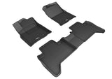 KAGU Floor Mat; Black; 4 pc.; Front and Rear; - 3D MAXpider L1TY25101509