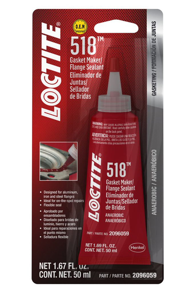 Gasket Maker 518 Anaerbc 50ml/1.69oz - Loctite 2096059