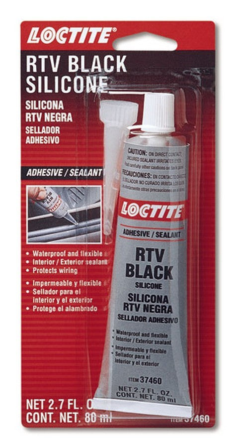 RTV Black Silicone Adhesive 80ml/2.7oz - Loctite 37460