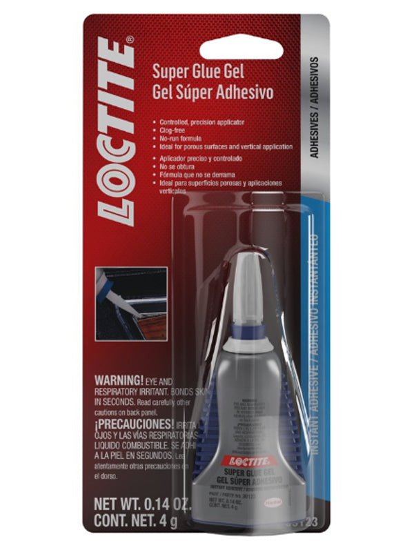 Quicktite Super Glue Gel 4g/.14oz - Loctite 636095